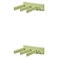 thumbnail image 2 of Billuyoard Soporte para de 2 en 1, exprimidor de crema para tubos colgantes montado en la pared de la cocina, estante dispensador organizador sin Verde 2Conjunto, 2 of 6