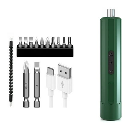 

Yannee Electric Screwdriver Rechargeable Drill with High Torque Screwdriver Tool Set