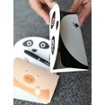 thumbnail image 5 of WOVTE Cute Lovely Animal Cartoon Letter Writing Stationery Paper, Greeting Card, Thank You Card, 6pcs with Envelopes and Animal Stickers，Size 6.3" X 8.3" Paper, – Panda Bear Fox Leopard Pig Rabbit, 5 of 6