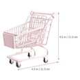 thumbnail image 3 of Carrito de la compra pequeño para niños Carrito de la compra para niños Modelo de carrito de la compra de imitación, 3 of 3