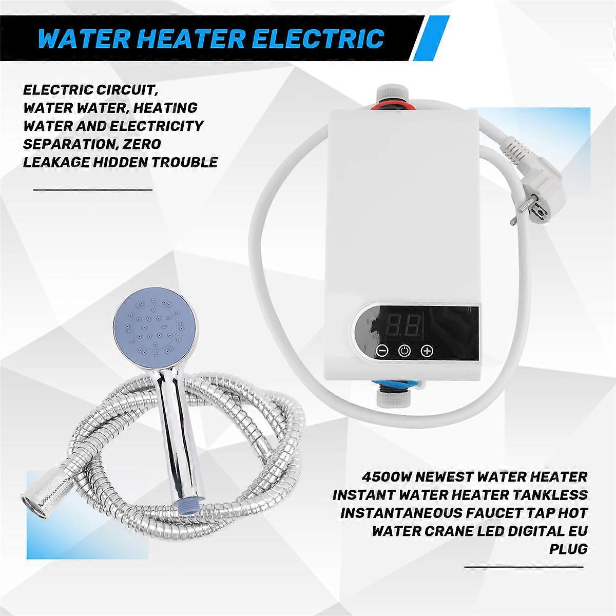 4500W latest model water heater instant water heater EU plug