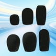 thumbnail image 5 of Headset Microphone Sponge Cover Microphone Windscreen Microphone Protectors Protections Sponge Foam Cover Windshields, 5 of 8