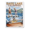 thumbnail image 2 of Bass Lake, California, Water Skiing, Lantern Press, Premium Playing Cards, 52 Card Deck with Jokers, USA Made, 2 of 5