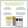 thumbnail image 3 of Crema de estiramiento facial NuOrganic, 24 K, instantánea, 50 ml, antienvejecimiento, vegana, 3 of 9