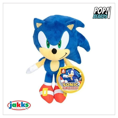 UPC: 0192995409347 | Sonic The Hedgehog Plush 9-Inch Modern Sonic Collectible Toy