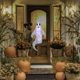 thumbnail image 4 of Jinsinto Halloween Ghost Windsocks With Led Light, Outdoor Spooky Hanging Flag, 4 of 5