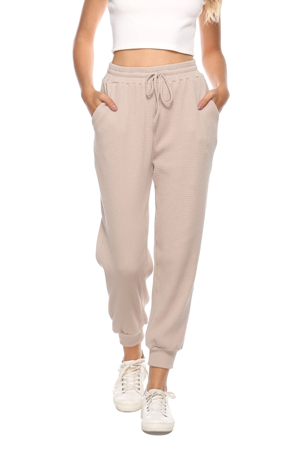 Verno Women's High Waisted Joggers 