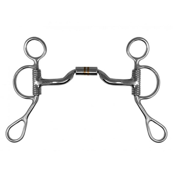 Showman Argentine Low Port Bit w/ Copper Inlay