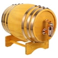 thumbnail image 5 of Pungan Wooden Barrels 1 set of Wooden Beer Wine Wine Holder Beer Storage Bucket for Party,7.48"X7.09"X5.51", 5 of 10