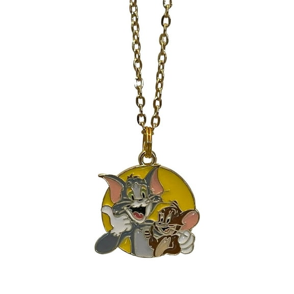 Tom and Jerry Classic Cartoon Pendant Necklace