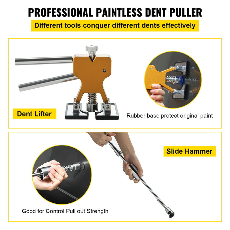 Professional Car Dent Puller, 3 Packs Car Dent Remover Tools