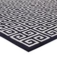 thumbnail image 3 of Freydis Greek Key 5x8 Area Rug - Black and White, 3 of 6