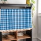thumbnail image 4 of Cortinas con cenefa para cocina: paneles de cortina con bolsillo para barra corta que bloquean la luz en ventanas pequeñas, baños y sótanos., 4 of 7