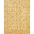 thumbnail image 1 of Ahgly Company Indoor Rectangle Abstract Chrome Gold Yellow Oriental Area Rugs, 2' x 5', 1 of 6