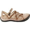thumbnail image 2 of Women's Jambu Tangerine Strappy Walking Shoe Taupe Full Grain Leather 9 W, 2 of 6