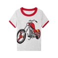 thumbnail image 6 of ATAIKU Toddler Boys Pajamas Short Sets Motorbike Cotton 2 Piece Pjs Sleepwear Summer Clothes Kids Jammies 3-8T, 6 of 10