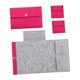 thumbnail image 3 of Estuche de almacenamiento de 3 piezas para agujas de tejer circulares para principiantes rojo, 3 of 9