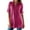 #Hot Pink, variant on YABCSAZ Women's Long Sleeve Button Down Shirts Plus Size Solid Color Blouse Tops Lapel Oversized Casual Shirts, Fall Clothes for Women 2025