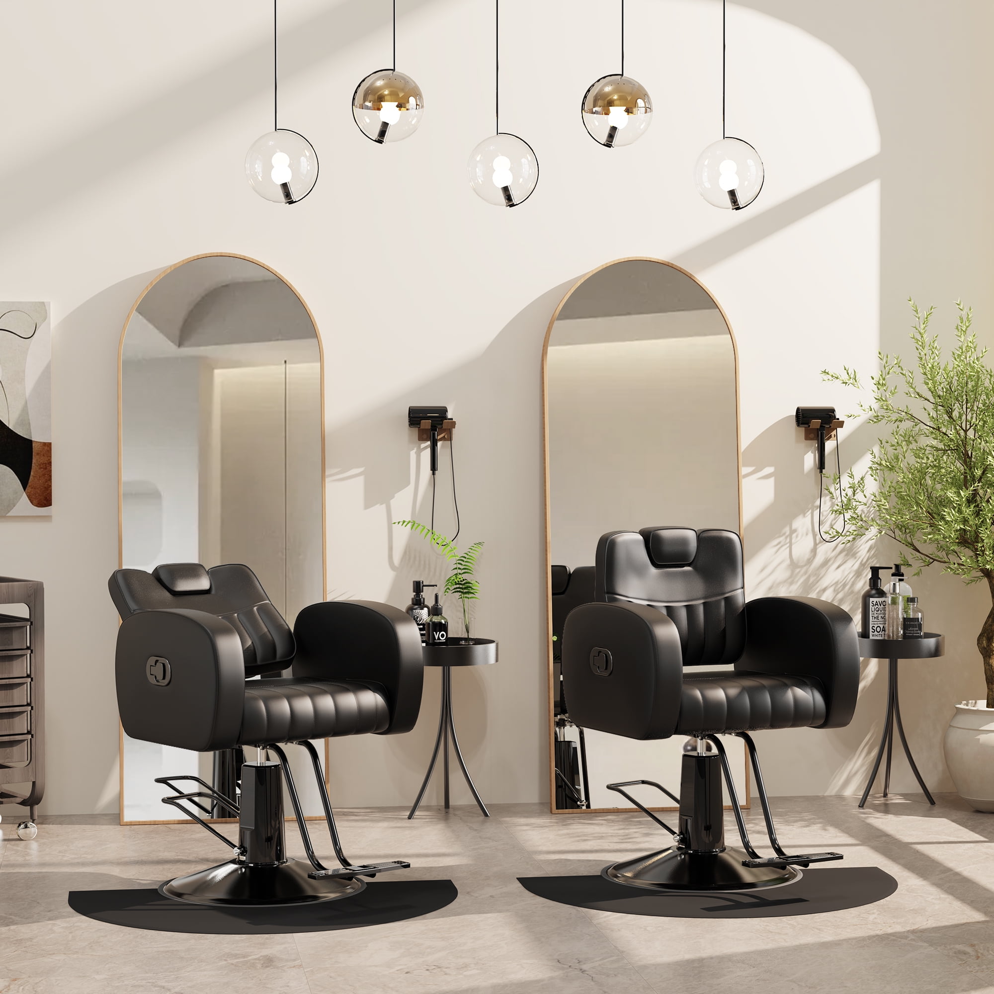 Savo 360 Studio High Chair OmySalon Hydraulic Barber Chair, Heavy