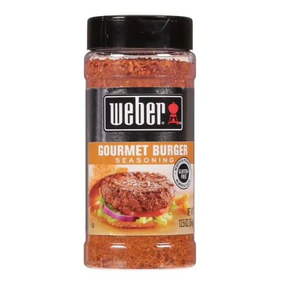 Weber Gourmet Burger Seasoning, 12.5 oz