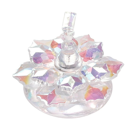 uñas de cristal pa mujer, exhibición de práctica Colcomx Soporte de arte de uñas