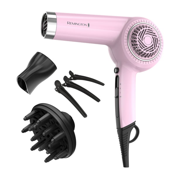 Remington Retro Hair Dryer Gift Pack with Cool Shot & 3 Heat/Speed ...