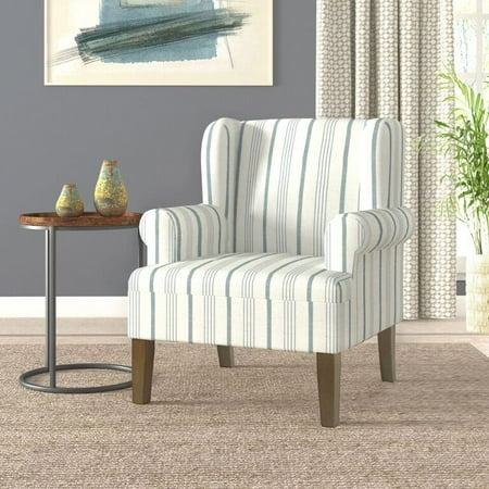 HomePop Emerson Rolled Arm Accent Chair - Walmart.com