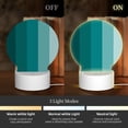 thumbnail image 3 of Sikiie Teal Color Acrylic Night Light Gift Custom Acrylic Night Light LED Lights for Bedroom Home Office, 3 of 9