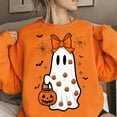 thumbnail image 2 of Makaor Fall Sweatshirts for Women Plus Size Halloween Crew Neck Tops Fleece Long Sleeve Pullover Graphic Clothes, 2 of 8
