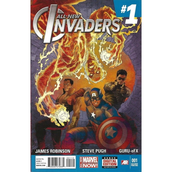 All-New Invaders #1 (2nd) VF ; Marvel Comic Book