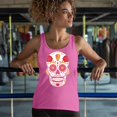 thumbnail image 4 of Kansas City Sugar Skull Women's Tank Top KC Die-Hard Football Fan Tailgating, 4 of 7