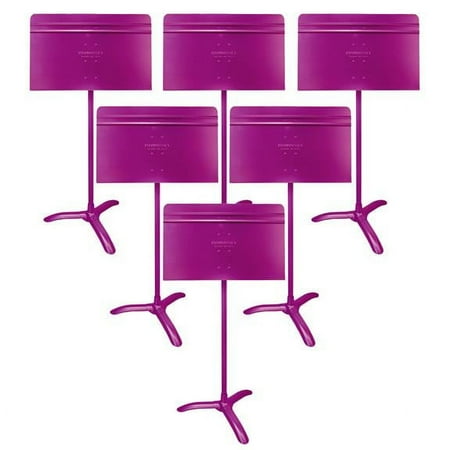 Manhasset Model #48 Symphony Music Stand, 6-Pack - Purple