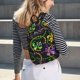 thumbnail image 5 of Balery Mardi Gras6 Mochila Clásica Impresa Básica para Viaje, Mochila Escolar Resistente al Agua, Mochila de Lona con Correas Ajustables-Medium, 5 of 5