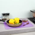 thumbnail image 2 of Worallymy Silicone Draining Mat Multi-function Water-proof Cup Saucer Tableware Dish Water Filter Pad, 2 of 6