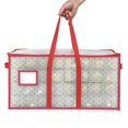 thumbnail image 4 of Caja de almacenamiento para adornos navideños Sattiyrch de plástico con 128 ranuras, 4 of 6