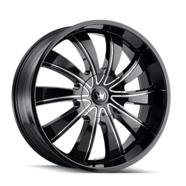 Mazzi Rolla-374 22X9.5 5X115/5X139.7 18Et 87Cb Gloss Black/Milled
