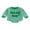 Green-Lucky Boy, variant on Saint Patrick Baby Girl Boy Outfit Irish Bubble Rompers Sweatshirt Long Sleeve Shamrock Embroidery Waffle Bodysuit Spring Clothes