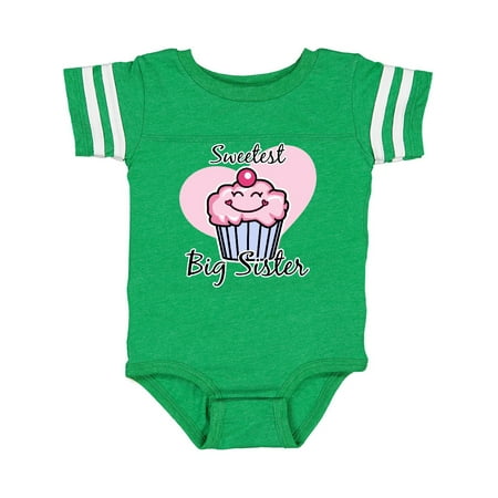 

Inktastic Sweetest Big Sister Gift Baby Girl Bodysuit