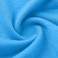 thumbnail image 5 of CQONEPT Womens Crop Tops Casual Round Neck Short Sleeve Drawstring Shirts Side Slim Fit Stretchy Tunic Tee Blue S, 5 of 7