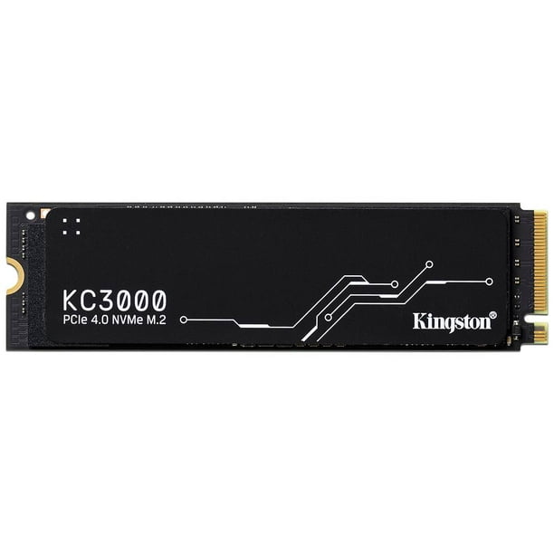 Unidad de Estado Sólido Kingston KC3000 de 2TB, M.2 NVMe PCIe 4.0. Kingston SKC3000D/2048G