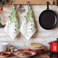 thumbnail image 6 of Sage Green Gradient Kitchen Towels Set of 3, Abstract Polka Dots Vintage Modern Art Absorbent Dish Towels for Kitchen, Microfiber Hand Towel, Quick Drying Tea Towel for Cleaning Decorative Dishcloths, 6 of 7