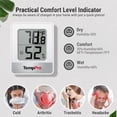 thumbnail image 7 of TempPro TP49 Digital Thermometer Indoor Hygrometer with Temperature and Humidity Monitor for Room Temperature and Humidity (Formerly ThermoPro), 7 of 7