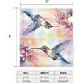 thumbnail image 4 of Mailbox Cover, Cute Hummingbirds Letter Box Cover Magnetic Mail Wraps Post Garden Decorations 25.5x21 in, 4 of 6