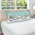 thumbnail image 5 of GZHJMY Cute Cartoon Gnomes Wishing Body Pillow Cover with Zipper, Soft and Cozy Fuzzy Fleece Body Pillow Case Cover 21 x 54 in,Plush Long Body Pillow Pillowcase Home Decor, 5 of 7