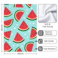 thumbnail image 3 of 2 Pcs Funny Kitchen Towels,Summer Watermelon Microfiber Dish Towels,Kitchen Tea Towels,Kitchen Towel Set (18" X 26"), 3 of 3