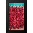 thumbnail image 2 of Mahan, Kathy 10x14 Black Modern Framed Museum Art Print Titled - Ristras II, 2 of 5