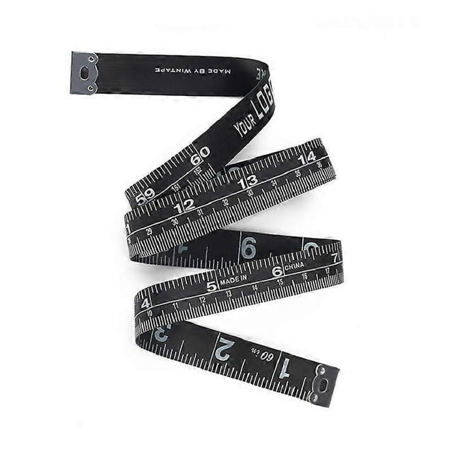 Cinta métrica corporal suave de doble cara, 60 pulgadas/150 cm, 4 colores