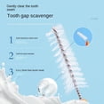thumbnail image 3 of PanBiqintyy 60Pcs 0.6-1.5mm Interdental Brushes Health Care Tooth Push-Pull Escova Removes Food And Plaque Better Teeth Oral Hygiene Tool, 3 of 9