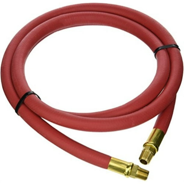 goodyear 6' x 3/8" leadin rubber air hose