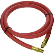 goodyear 6' x 3/8" lead-in rubber air hose